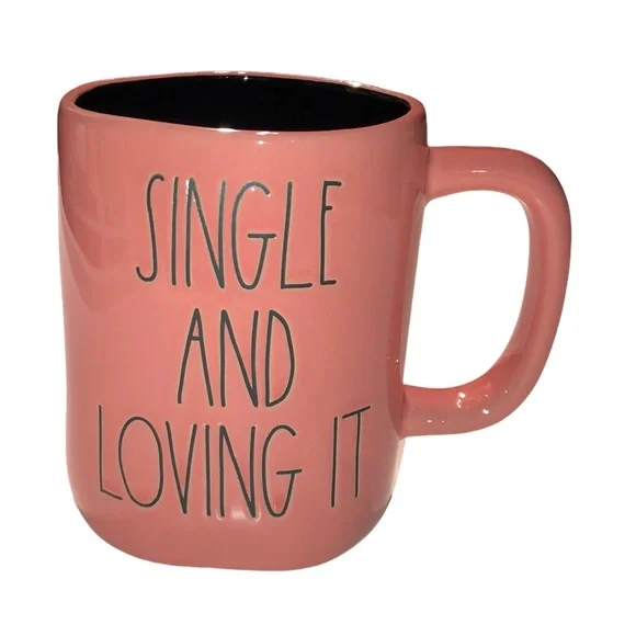 Rae Dunn Single and loving it mug - Picture 7 of 8